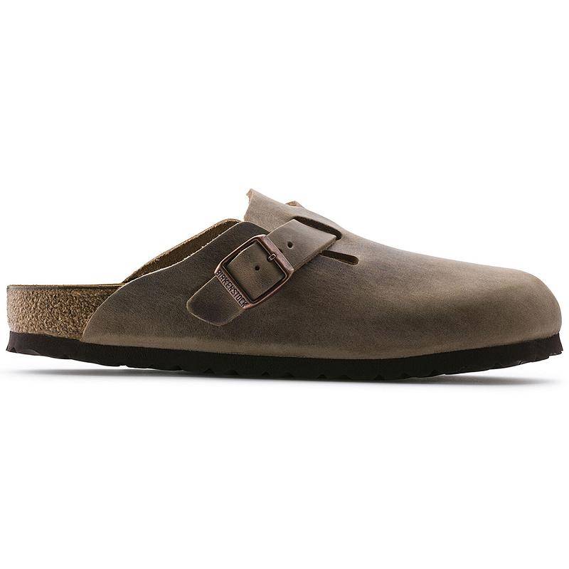 Boston Birkenstock Oiled Kozene Damske Hnede | SK 232GSO